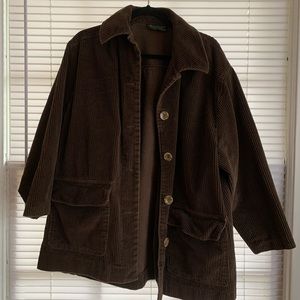 Corduroy Button Down Top